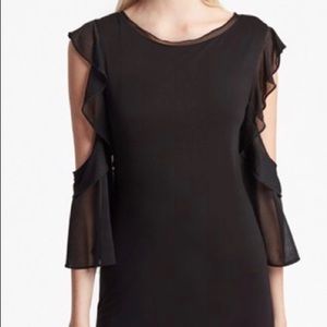 French Connection Dresses - NWT French Connection Black Cold Shoulder Dress French Connection Dresses - NWT French Connection Black Cold Shoulder Dress
